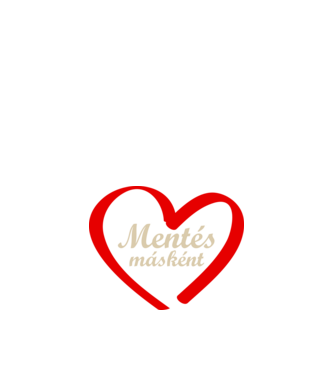 Mentés másként szíves színezhető pólóminta minta fekete pólón