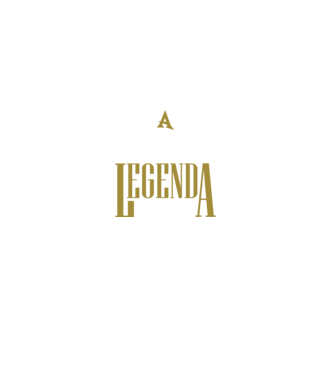 A főnök legenda minta fekete pólón