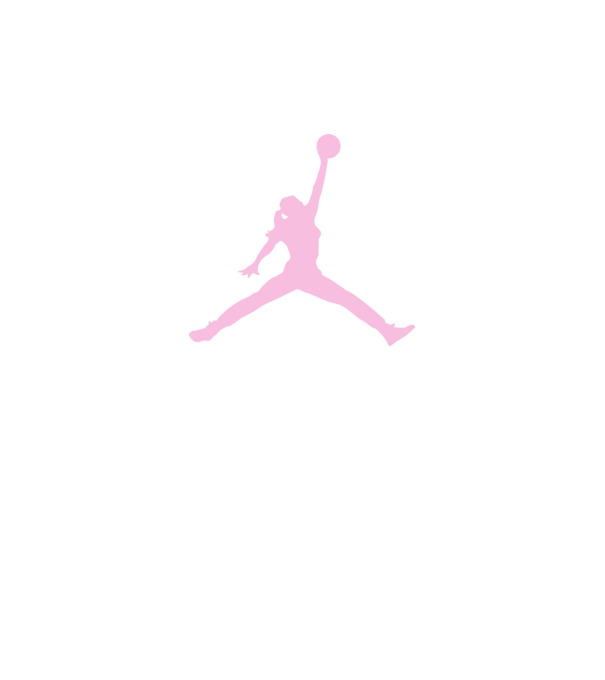 Nike Air Jordan lány minta lila pólón