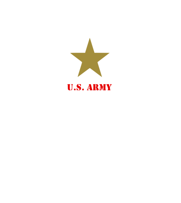 US Army színezhető logo minta fekete pólón