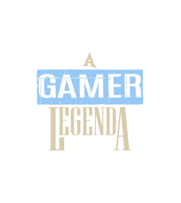 A gamer legenda minta fehér pólón