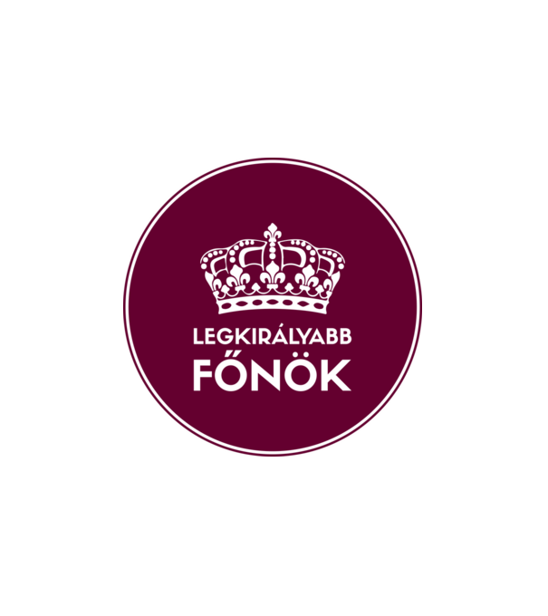 Legkirályabb főnök minta fehér pólón