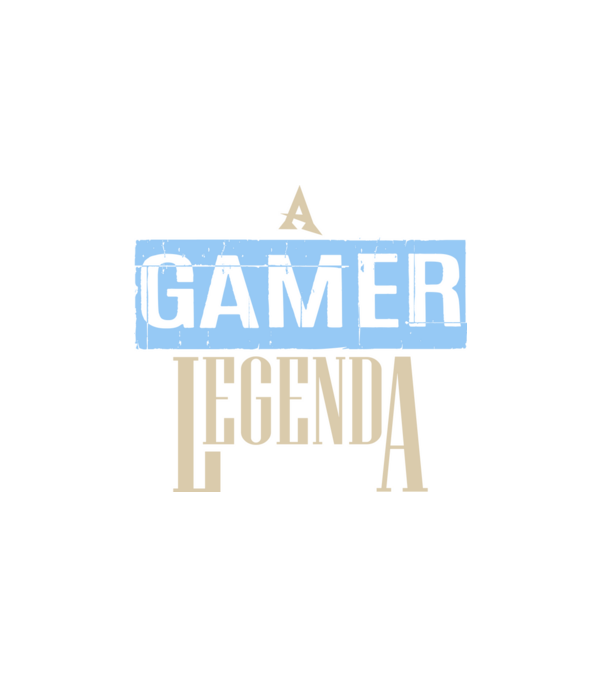 A gamer legenda minta fehér pólón