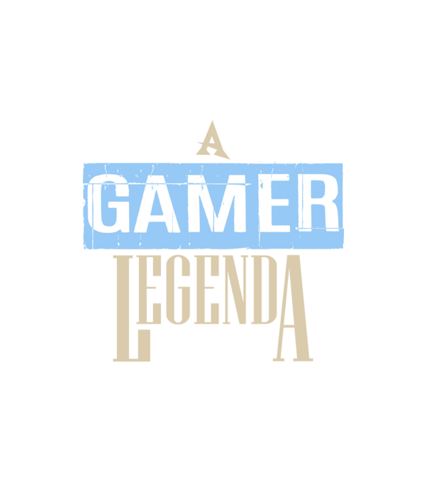 A gamer legenda minta fehér pólón
