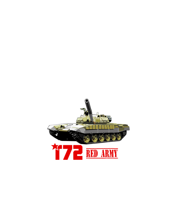 T72 tank színezhető póló minta minta fekete pólón
