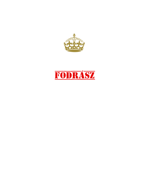 Keep Calm fodrász minta türkiz pólón