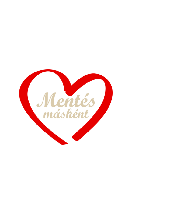Mentés másként szíves színezhető pólóminta minta fekete pólón