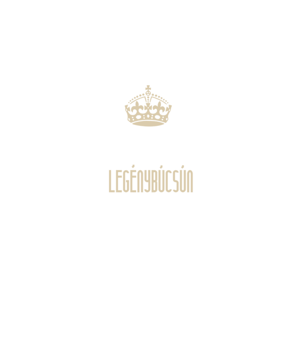 Csak nyugi legénybúcsú minta sötétkék pólón