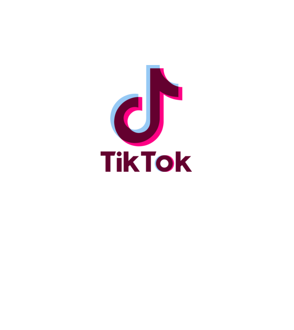 Színezhető TIKTOK minta minta fehér pólón