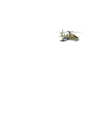 Harci helikopter minta neonsárga pólón