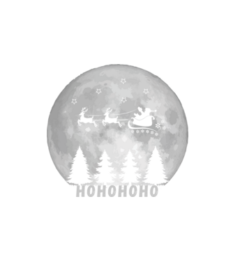 Hohohoho minta homokszín pólón