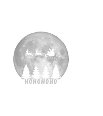 Hohohoho minta sötétkék pólón