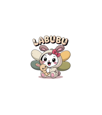 Labubu – Cukiság túlterhelés közeleg minta fehér pólón