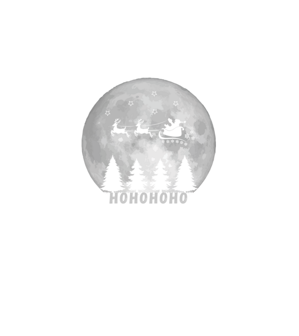 Hohohoho minta fekete pólón