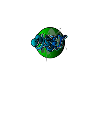Odyssey - logo minta fekete pólón