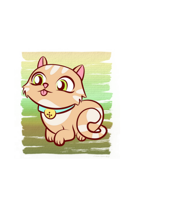 cat minta világoskék pólón