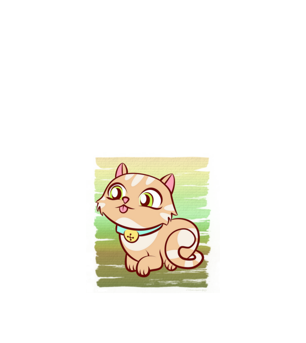 cat minta homokszín pólón