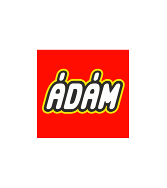 Ádám minta fehér pólón