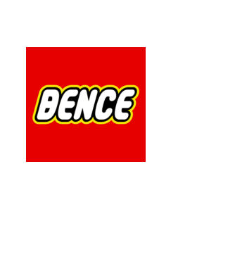 Bence minta világoskék pólón