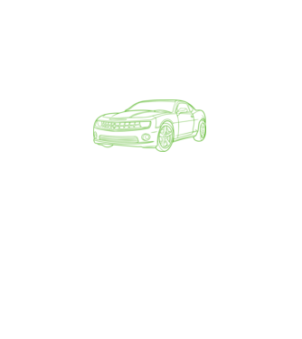 Camaro minta fekete pólón