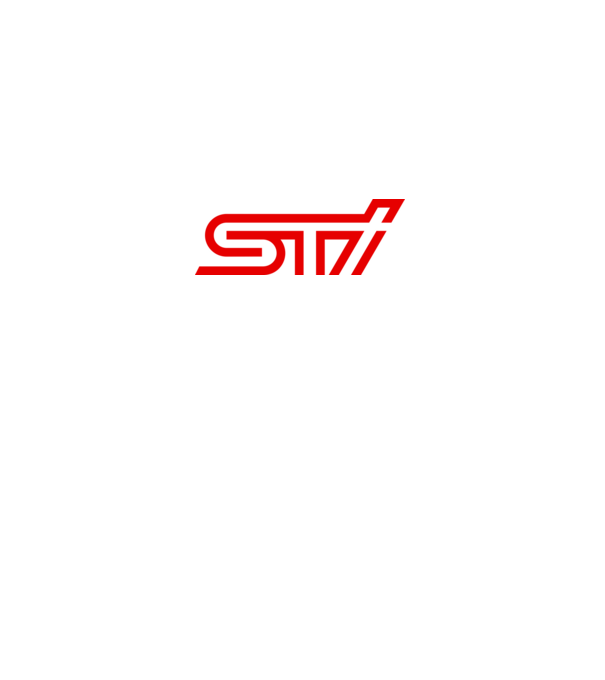 STi minta szürke pólón
