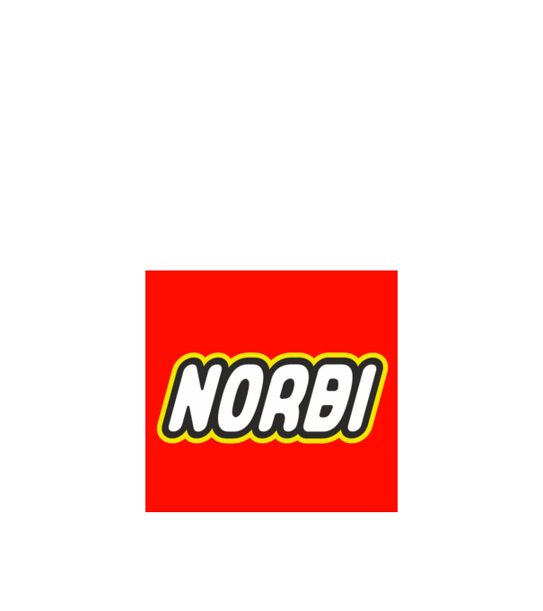 Norbi minta fehér pólón