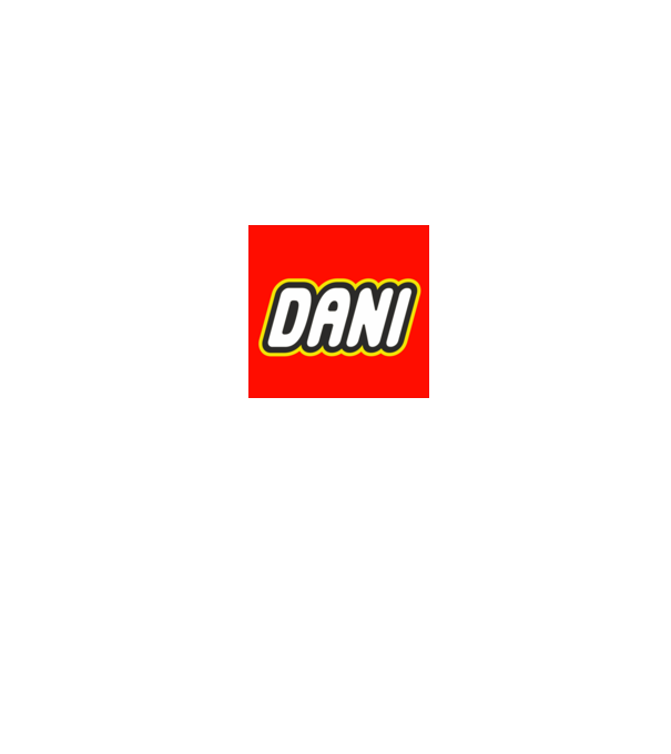 Dani minta fehér pólón
