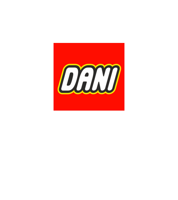 Dani minta fehér pólón