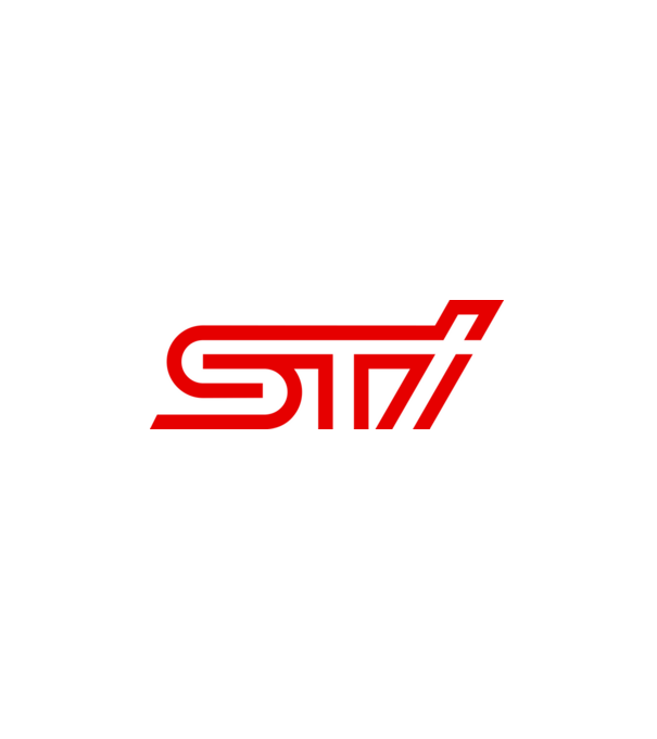 STi minta fehér pólón