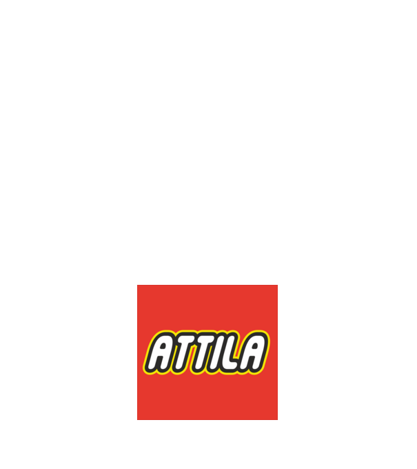 Attila minta világos rózsaszín pólón