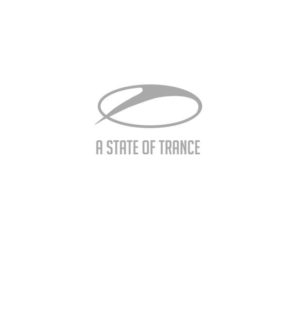 Trance minta sötétkék pólón