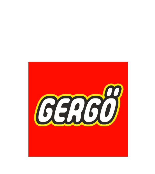Gergő minta fehér pólón