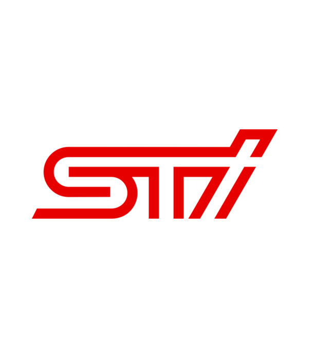 STi minta fehér pólón