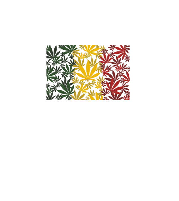 Cannabis Jamaica minta türkiz pólón