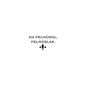 Felhúzlak minta fehér/piros pólón