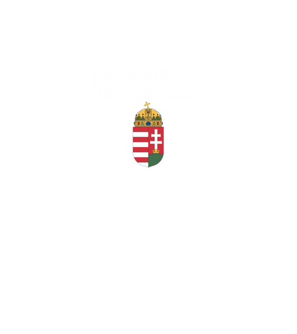 ERŐEMELÉS MAGYARORSZÁG - fehér felirat minta sötétszürke pólón