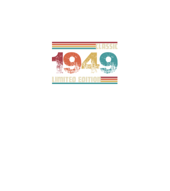 Classic 1949 minta fekete pólón