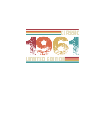Classic 1961 minta fekete pólón