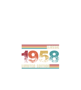 Classic 1958 minta fekete pólón