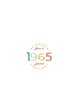 Born in 1965 minta fehér pólón