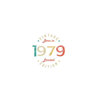 Born in 1979 minta fekete pólón