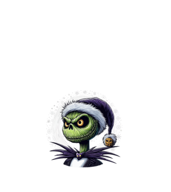 Nightmare Before Grinchmas minta fehér pólón