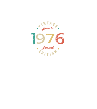 Born in 1976 minta türkiz pólón
