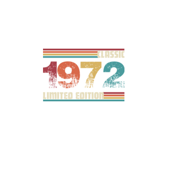 Classic 1972 minta fekete pólón