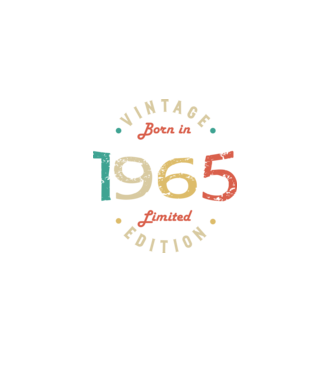 Born in 1965 minta fekete pólón