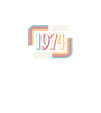 LIMITED 1974 minta fekete pólón