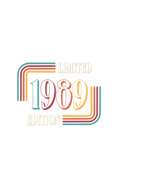 LIMITED 1989 minta fekete pólón