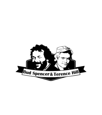 Bud Spencer & Terence Hill minta fehér pólón