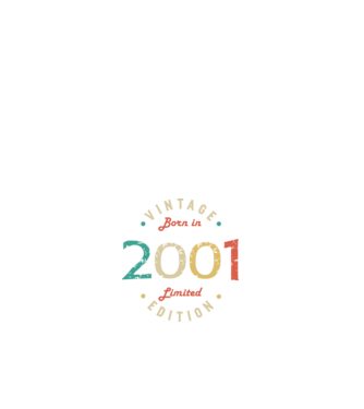 Born in 2001 minta fehér pólón