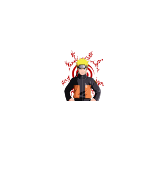 Naruto minta sötétkék pólón